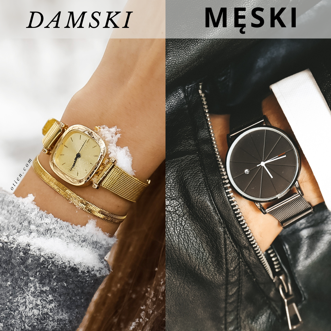 Jak odróżnić zegarek męski od damskiego?